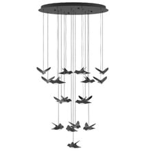 Paratebueno Steel LED 17 Light Pendant